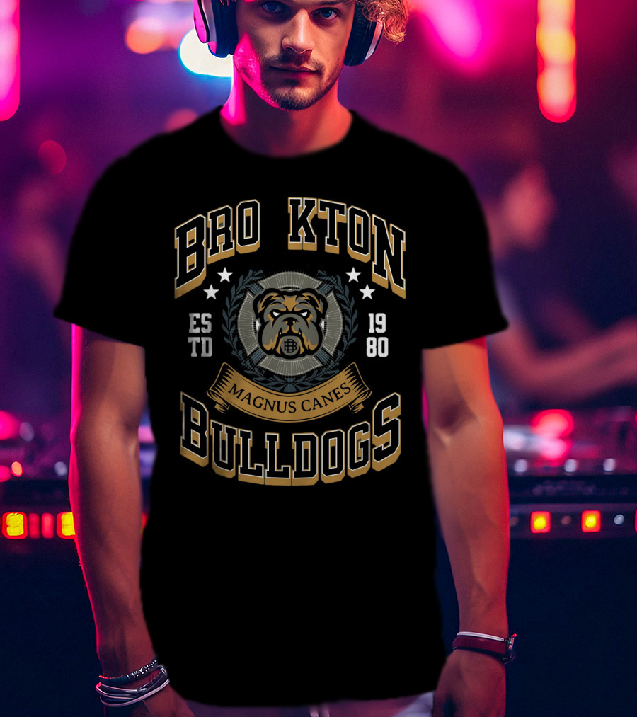 Brockton Bulldogs Estd 1980 Magnus Canes T-Shirt