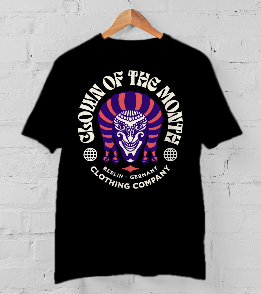 Clown Of The Month Berlin Germany Clothing Company T-Shirt