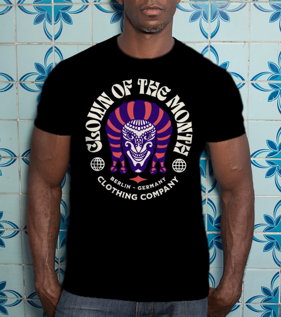 Clown Of The Month Berlin Germany Clothing Company T-Shirt