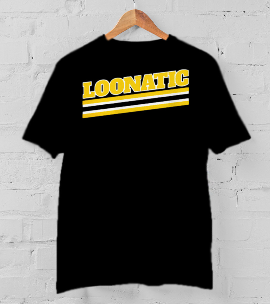LOONATIC Bold Yellow Stripes T-Shirt