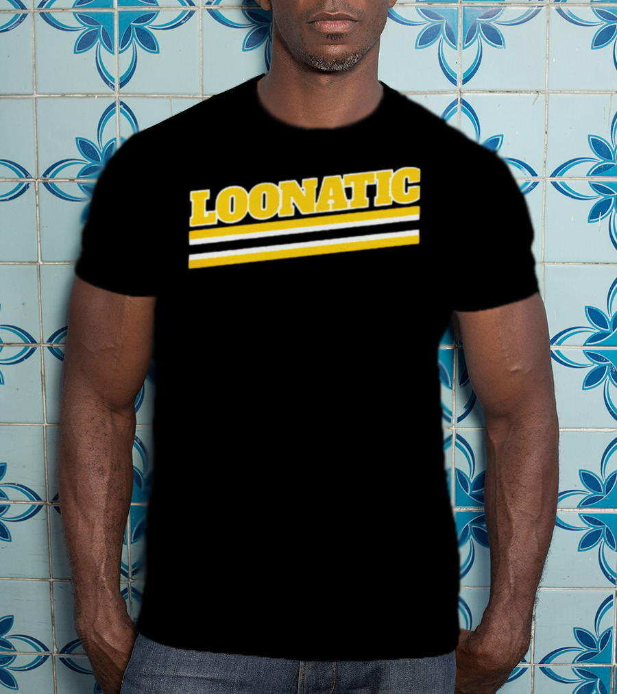 LOONATIC Bold Yellow Stripes T-Shirt
