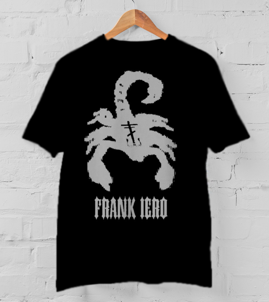 Frank Iero Scorpion With Cross T-Shirt