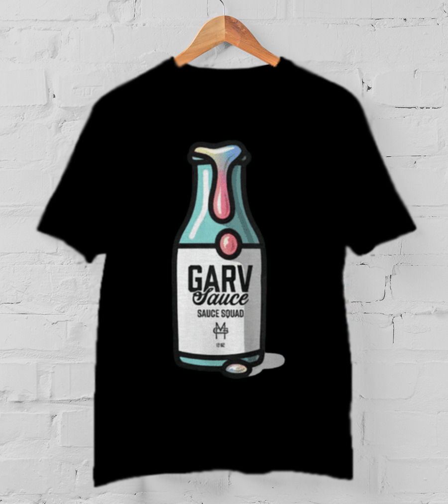 GARV Sauce Bottle Sauce Squad 12 OZ T-Shirt