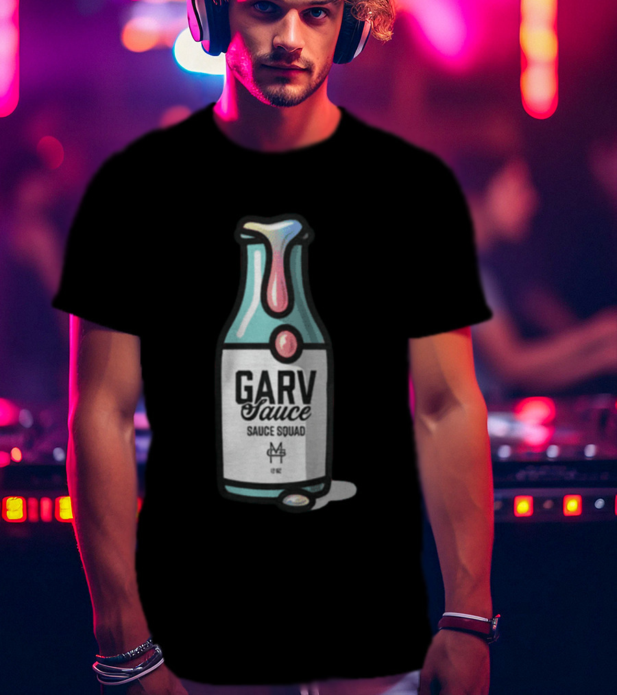 GARV Sauce Bottle Sauce Squad 12 OZ T-Shirt