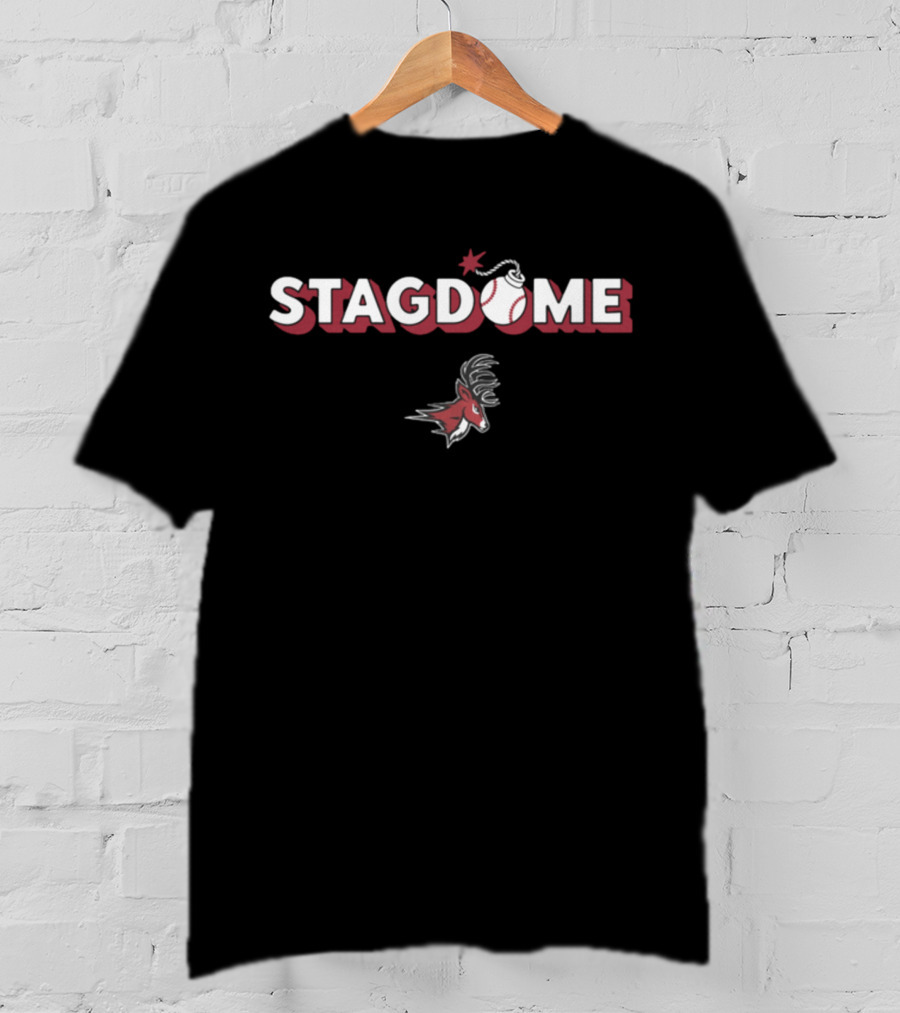 Stagdome Baseball Bomb Buck T-Shirt