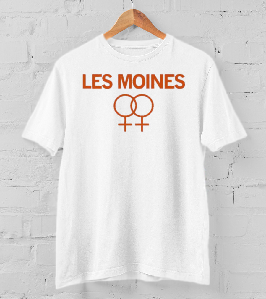 Les Moines Intertwined Venus Symbols T-Shirt