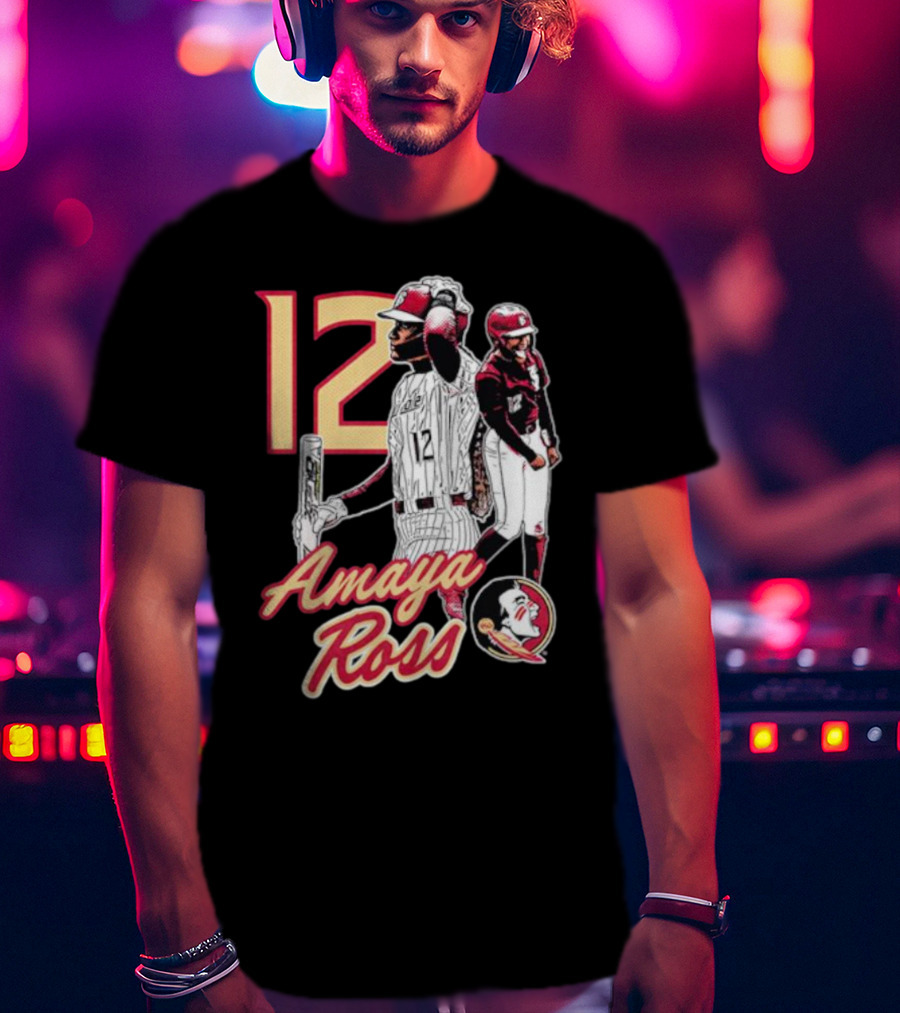 Amaya Ross 12 FSU CWS Bound T-Shirt