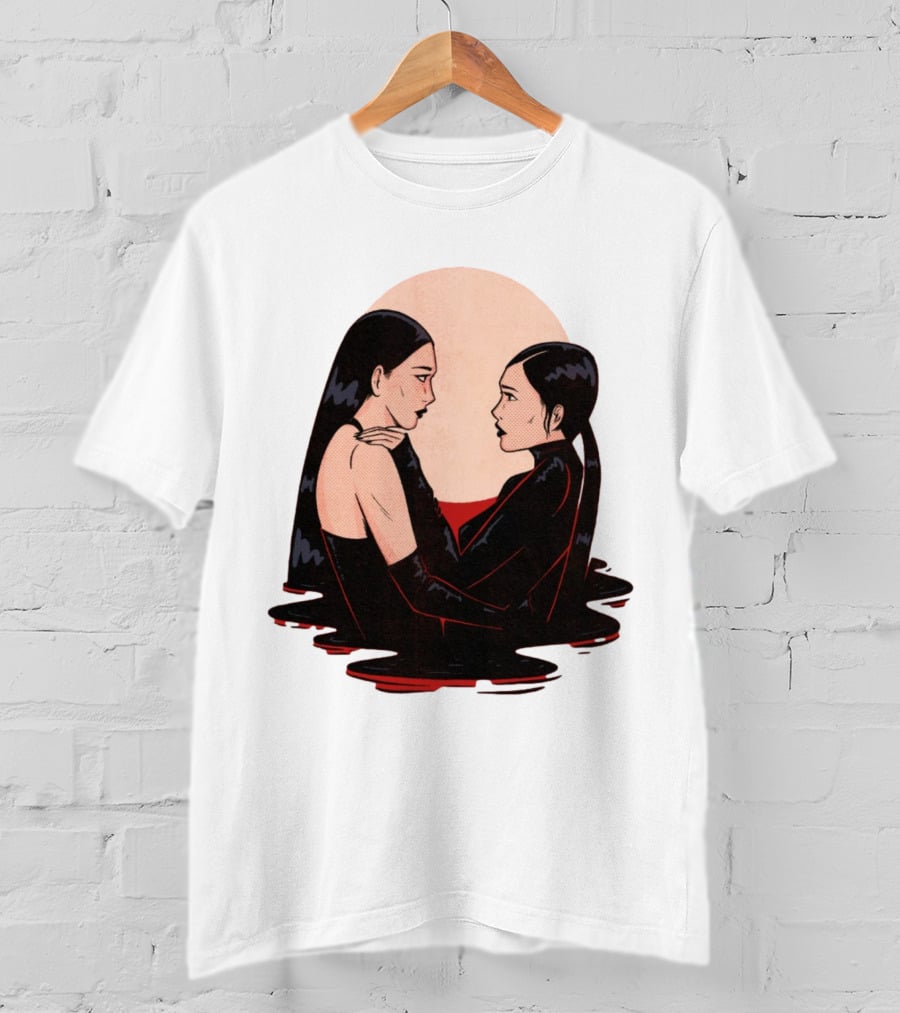 Monster Lovers Under Moonlight T-Shirt