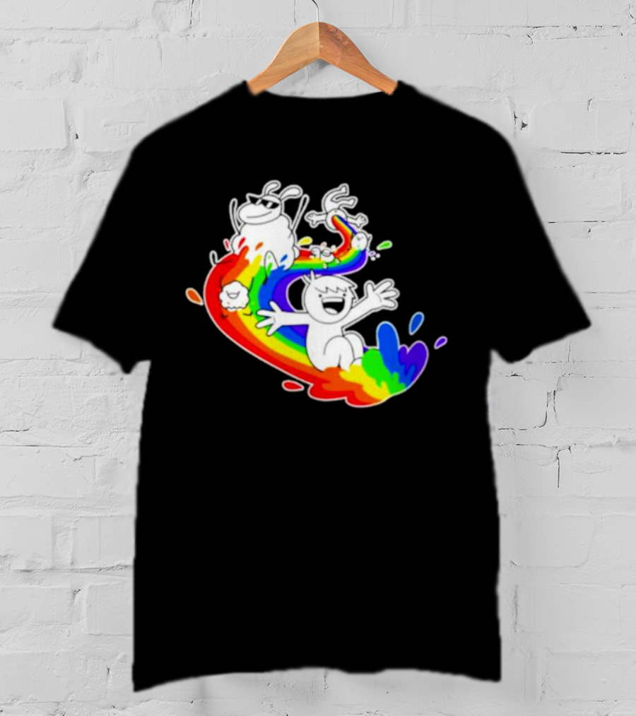 Pride Flavour Rainbow Ride Characters Limited Run T-Shirt