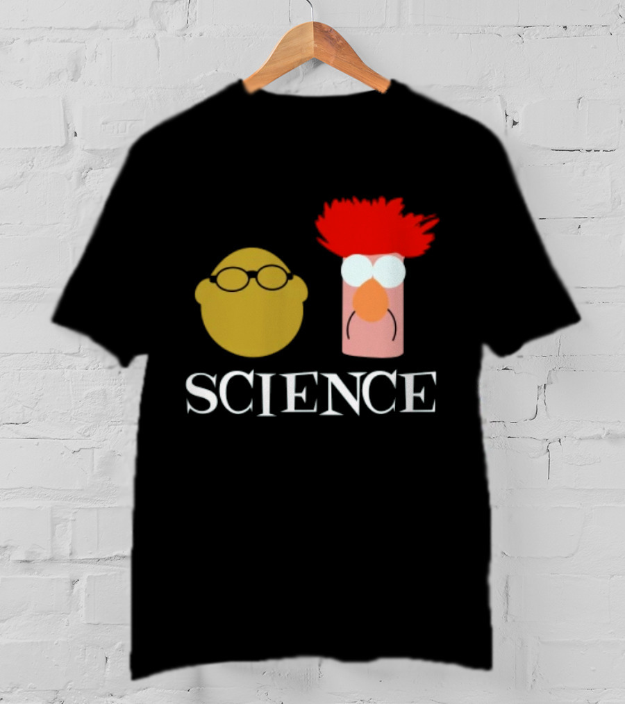 Science Beaker Bunsen Muppet T-Shirt