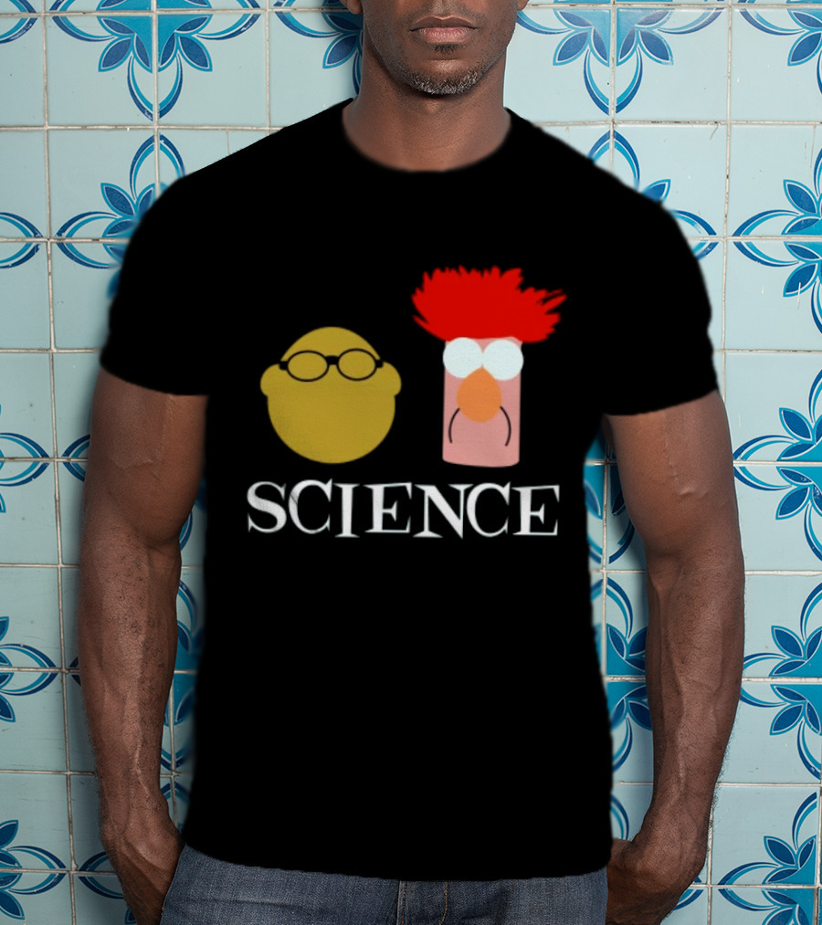 Science Beaker Bunsen Muppet T-Shirt