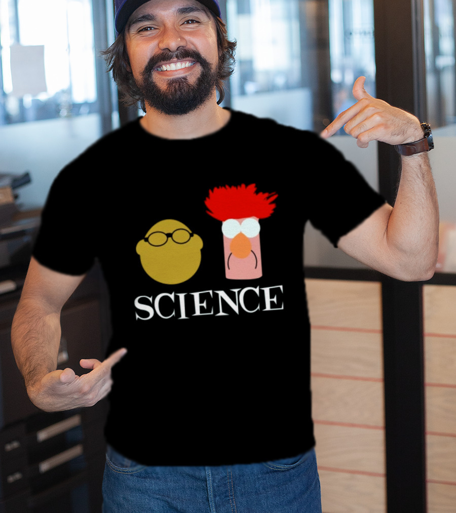Science Beaker Bunsen Muppet T-Shirt