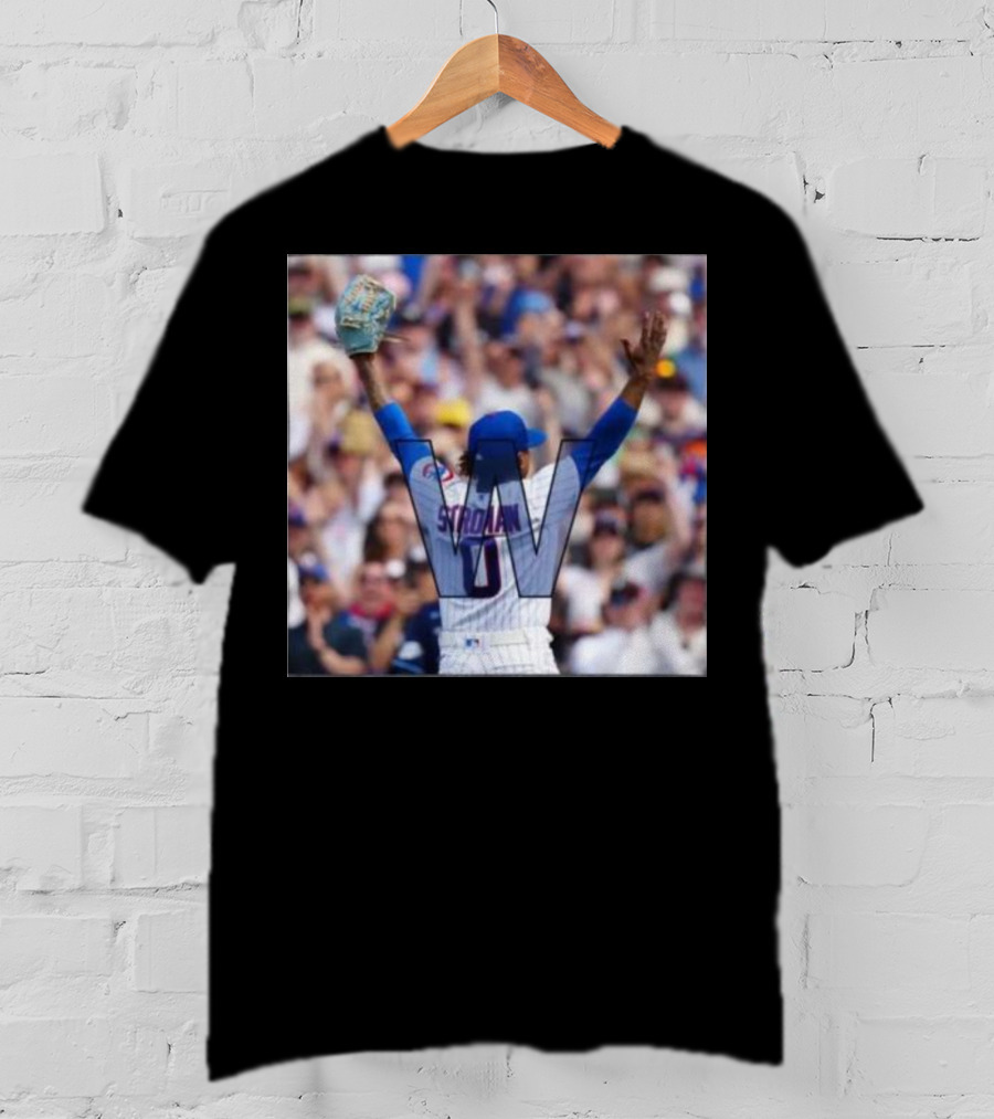 W Marcus Stroman Stroshow W Complete Game Shutout T-Shirt