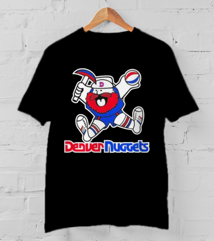 Denver Nuggets Mascot Mitchell And Ness Retro T-Shirt