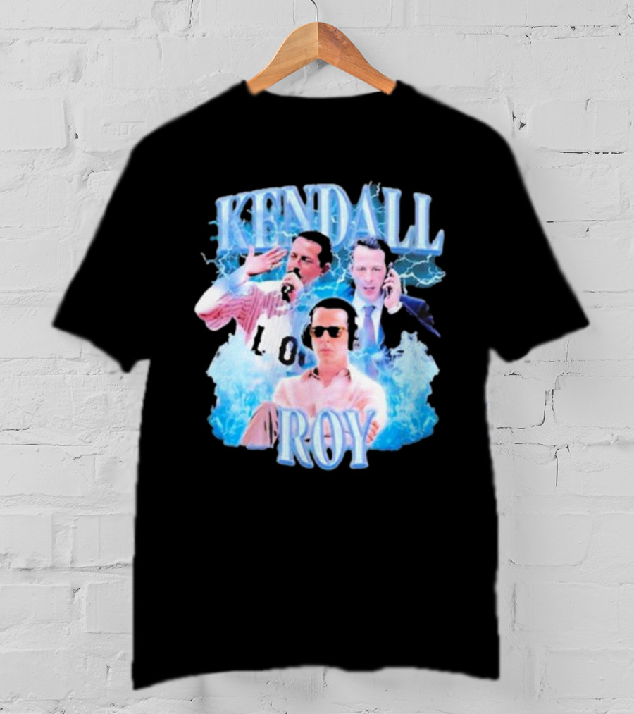 Kendall Roy Disgusting Brothers Iconic Character Moments Electric Blue T-Shirt