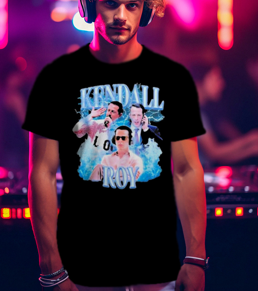 Kendall Roy Disgusting Brothers Iconic Character Moments Electric Blue T-Shirt