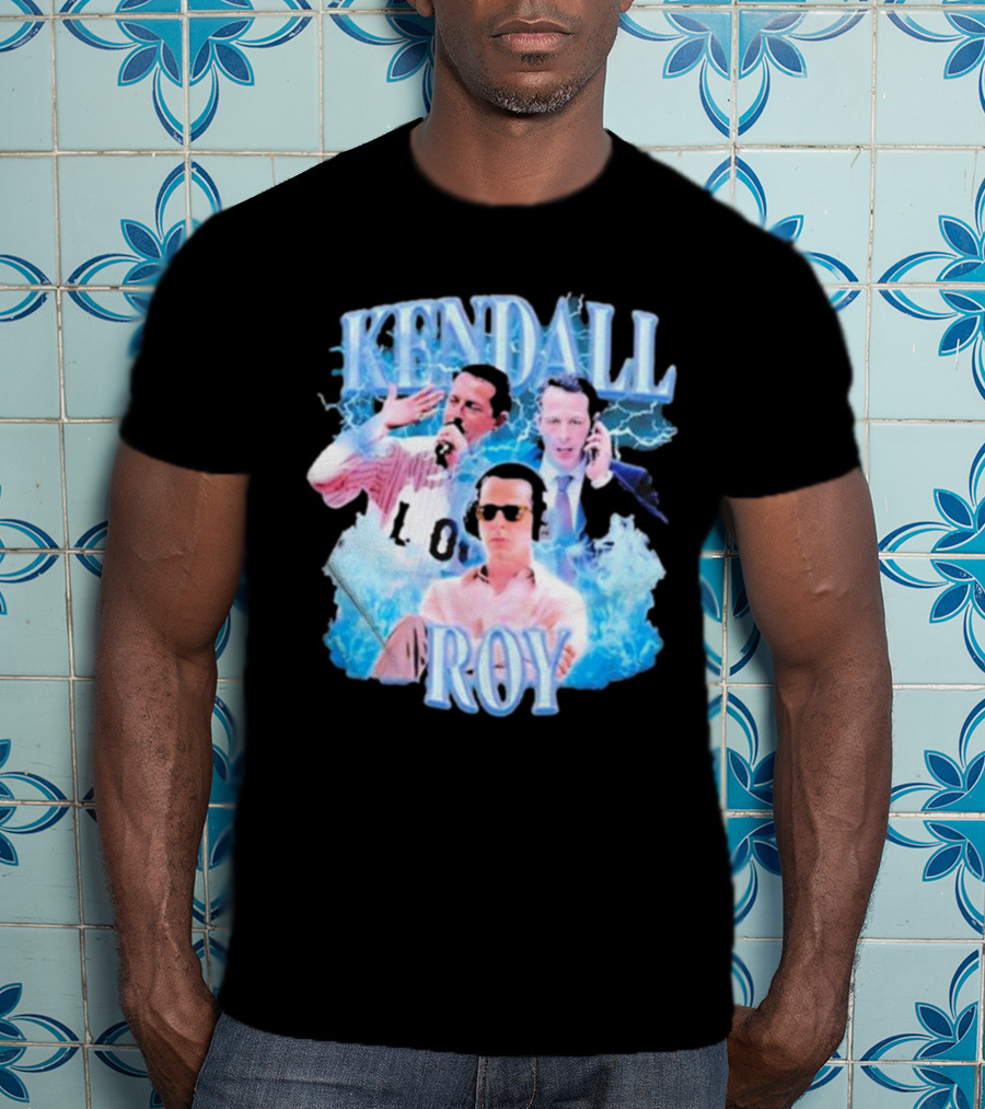Kendall Roy Disgusting Brothers Iconic Character Moments Electric Blue T-Shirt