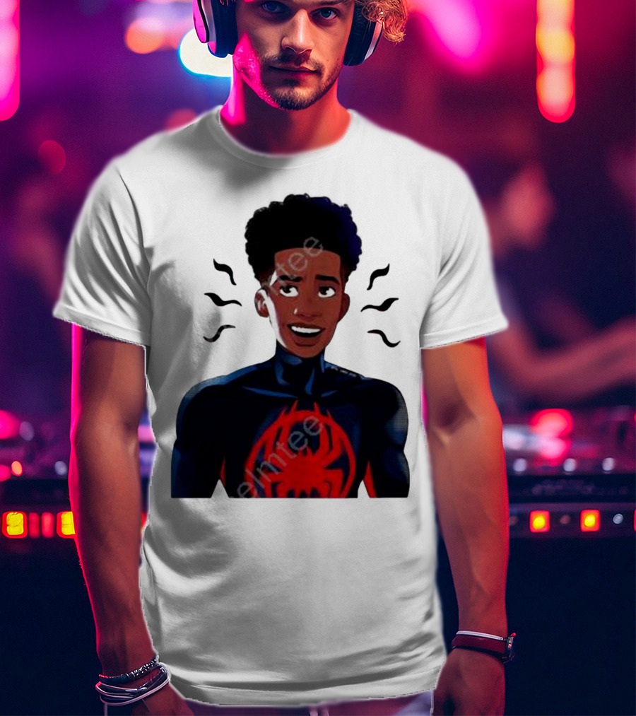 Spider Fam Charms Miles Across The Spider Verse T-Shirt