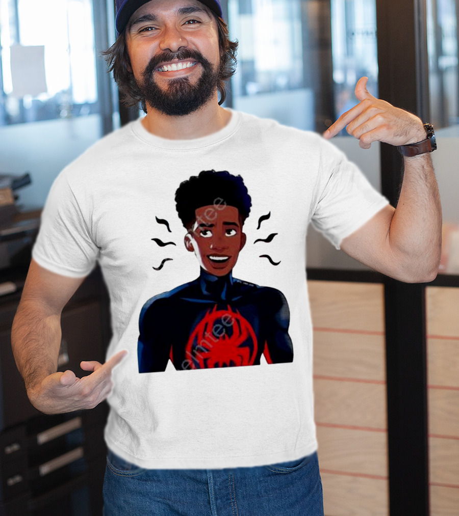 Spider Fam Charms Miles Across The Spider Verse T-Shirt
