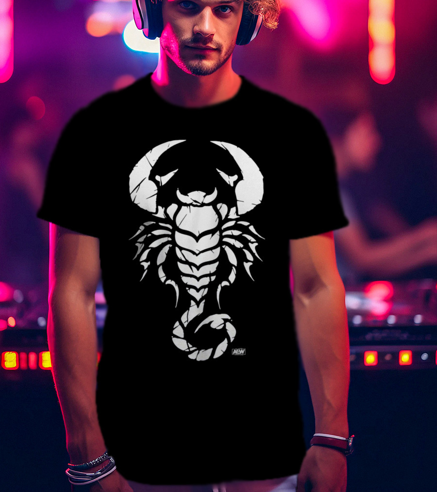 All Elite Wrestling AEW Sting Scorpion Emblem T-Shirt