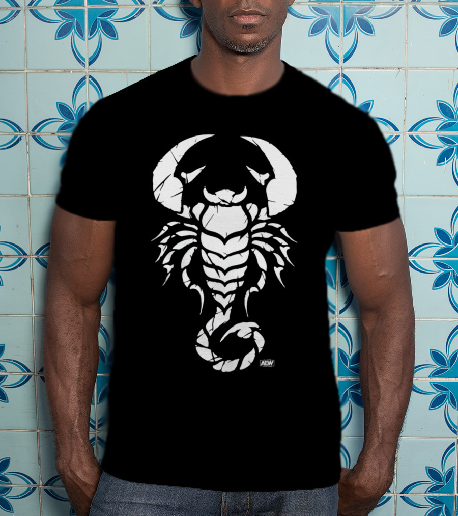 All Elite Wrestling AEW Sting Scorpion Emblem T-Shirt