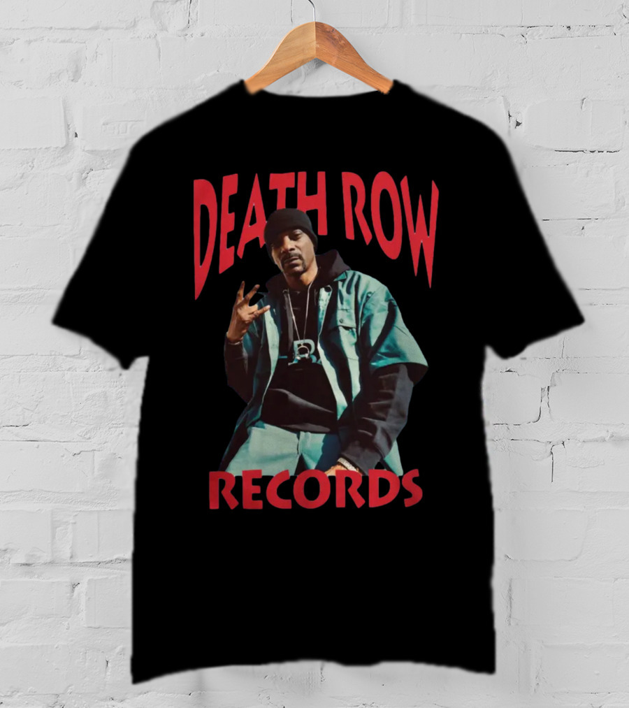 Death Row Records Crooks And Castles West Side Snoop T-Shirt