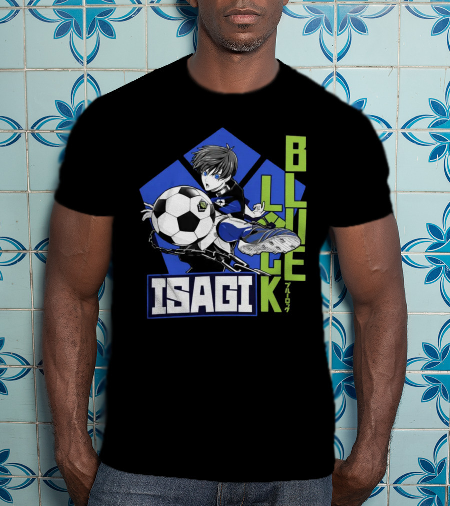 Crunchyroll Store Bluelock Isagi Soccer Star T-Shirt
