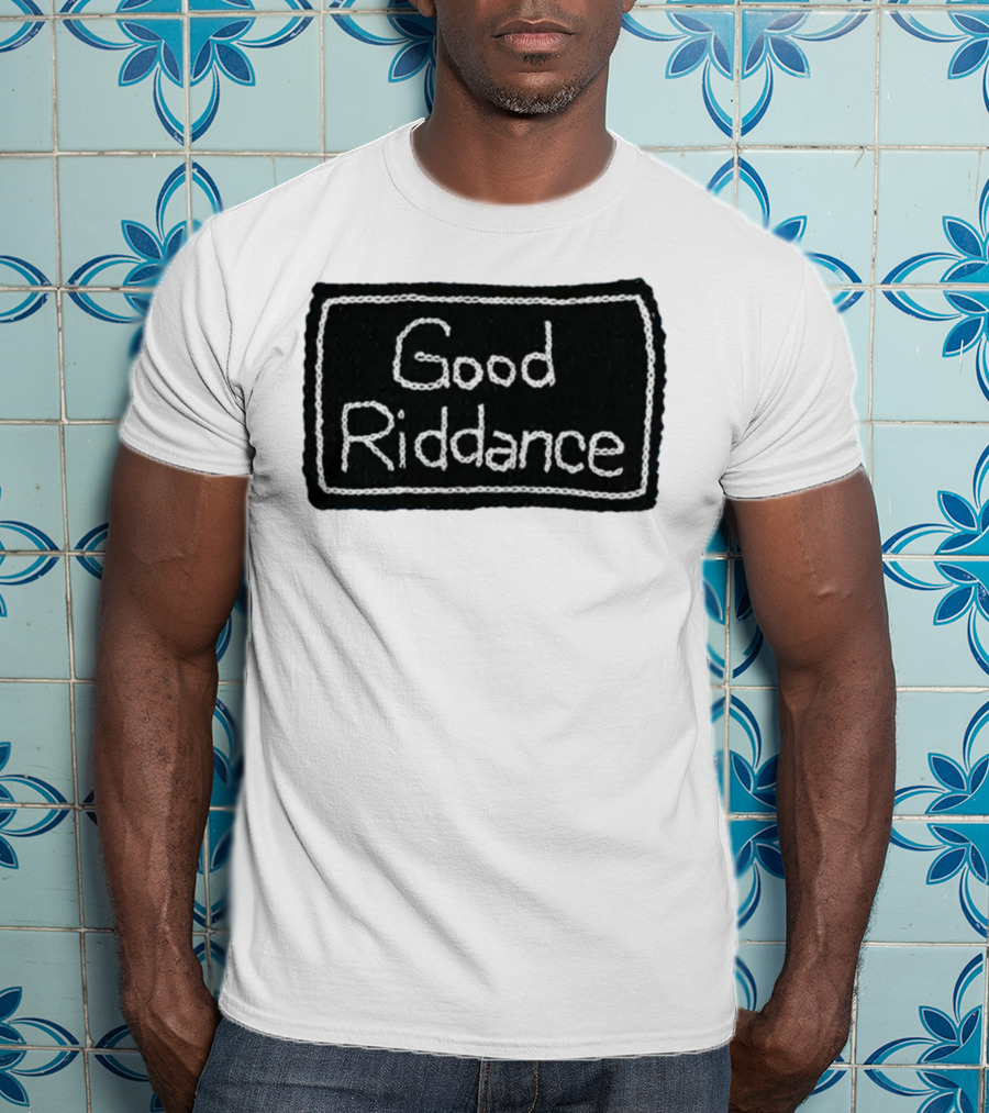 Gracie Abrams Good Riddance Crochet Black Patch T-Shirt