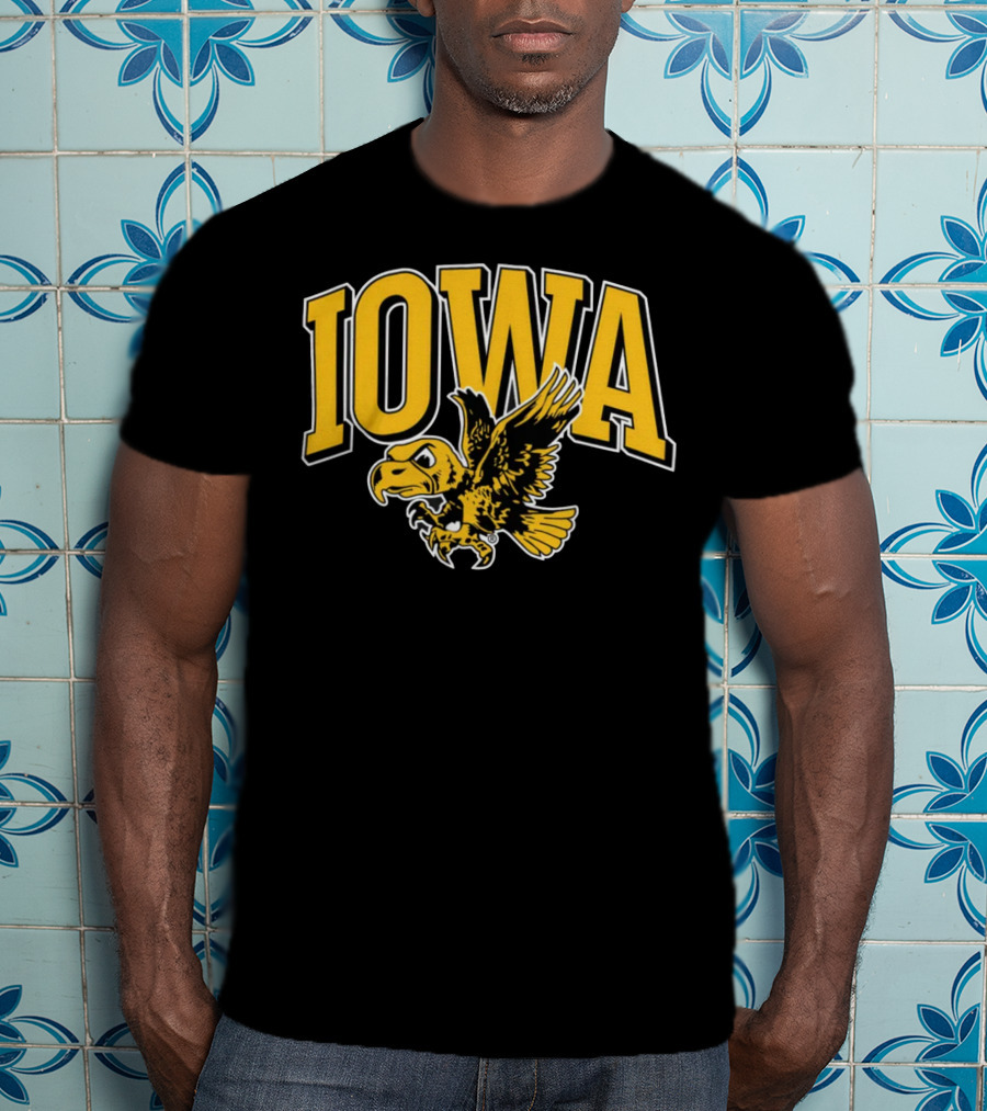 Homefield Apparel Iowa The Hawk Vintage T-Shirt