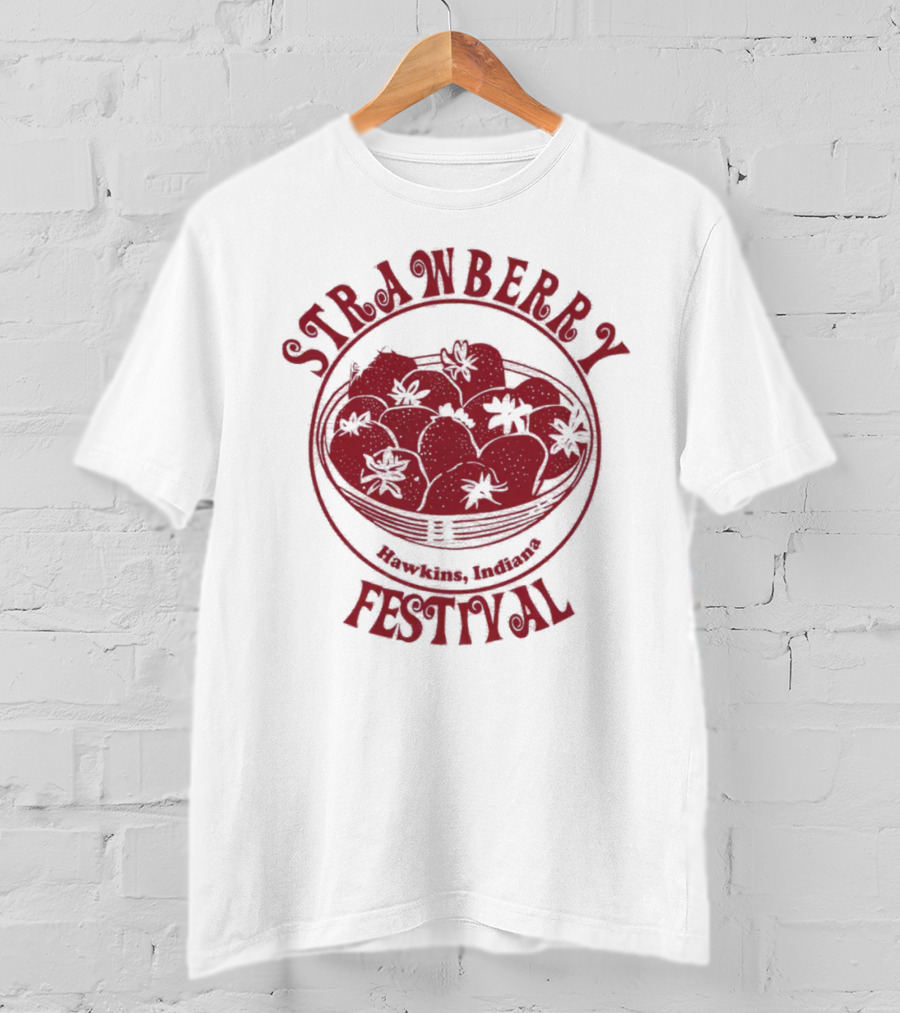 STRAWBERRY FESTIVAL Hawkins Indiana T-Shirt