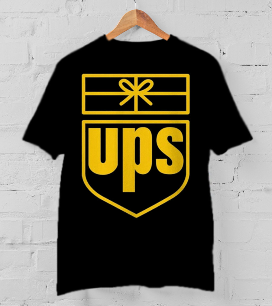 Fat Kid Deals UPS Logo Parody United Parcel Service T-Shirt