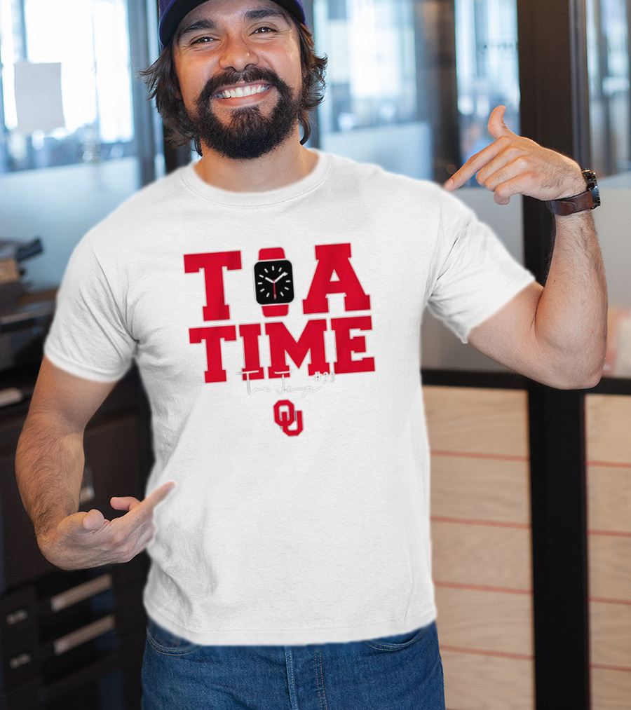 Oklahoma Softball Tiare Jennings Tia Time OU #23 T-Shirt