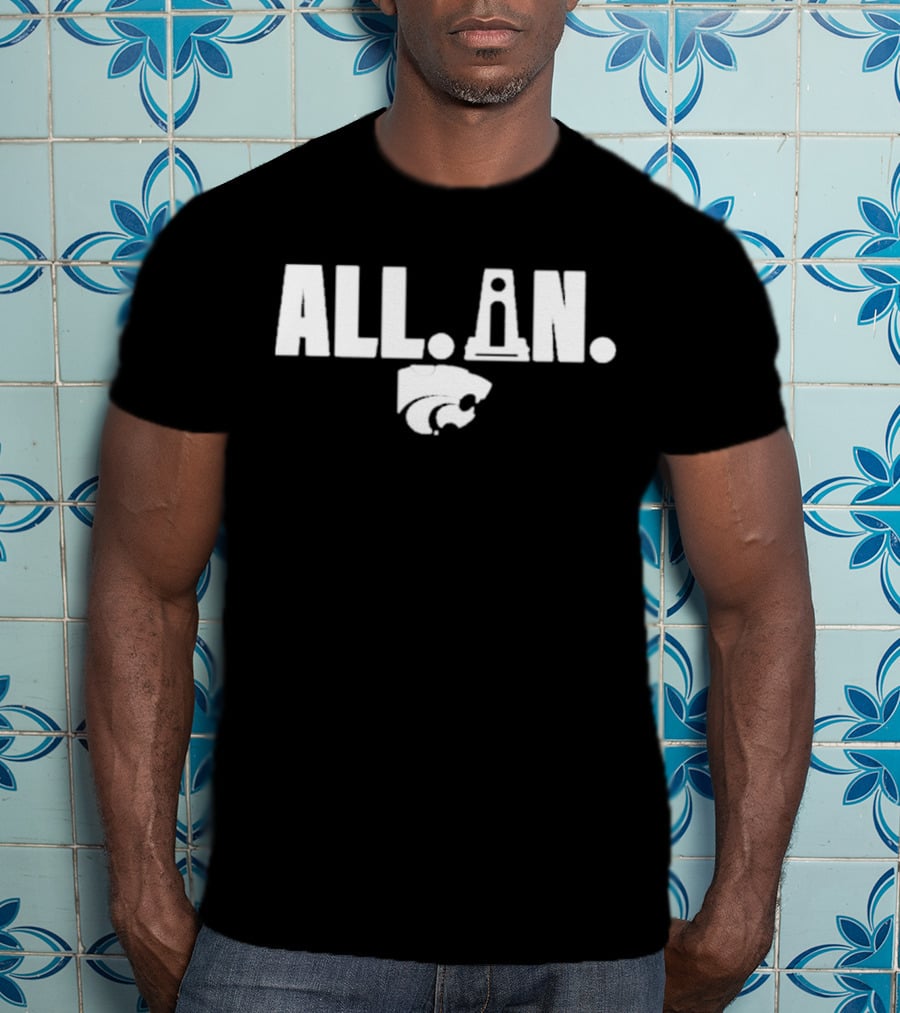 Kansas State Wildcats All In Tylor Perry T-Shirt