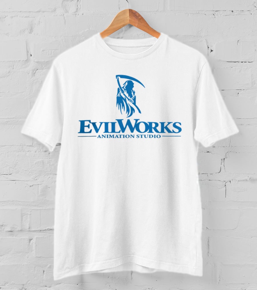 Evil Works Animation Studio Half Evil Shop T-Shirt