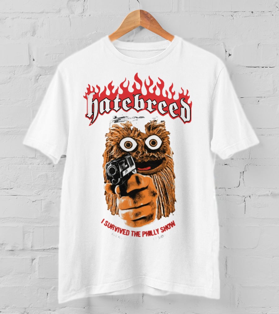 Hatebreed I Survived The Philly Show And All I Got T-Shirt