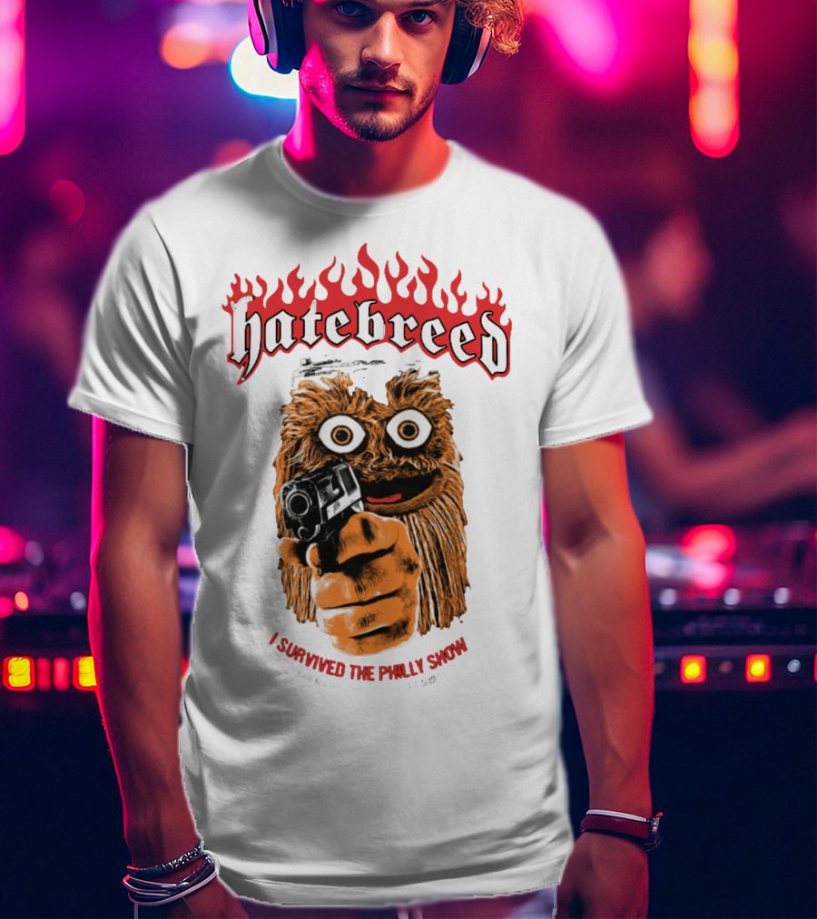 Hatebreed I Survived The Philly Show And All I Got T-Shirt