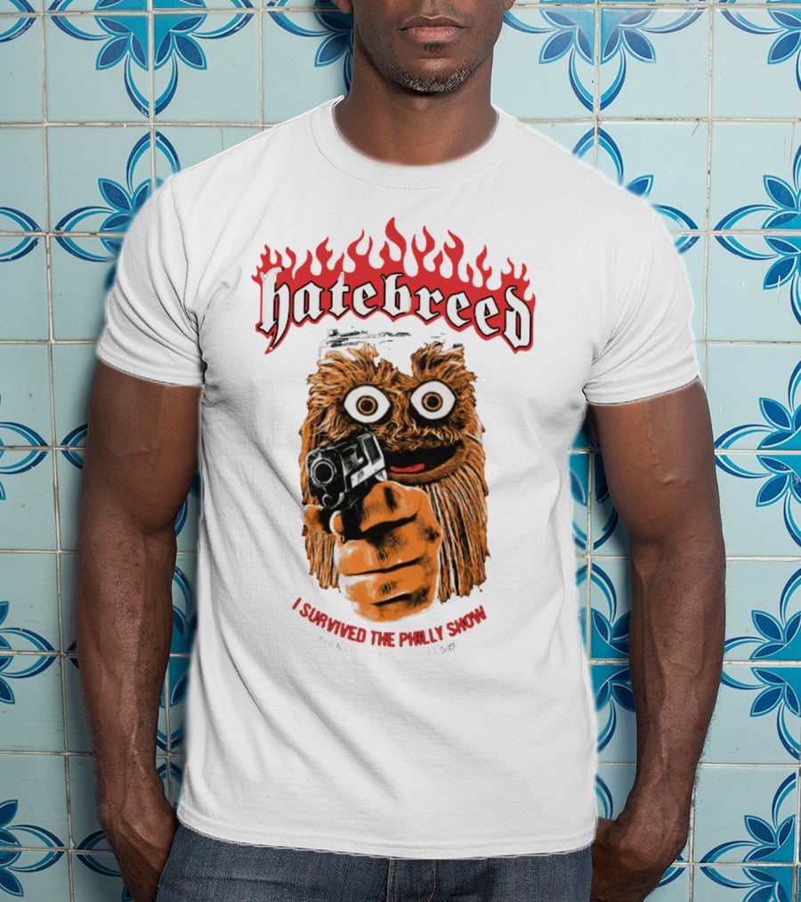 Hatebreed I Survived The Philly Show And All I Got T-Shirt