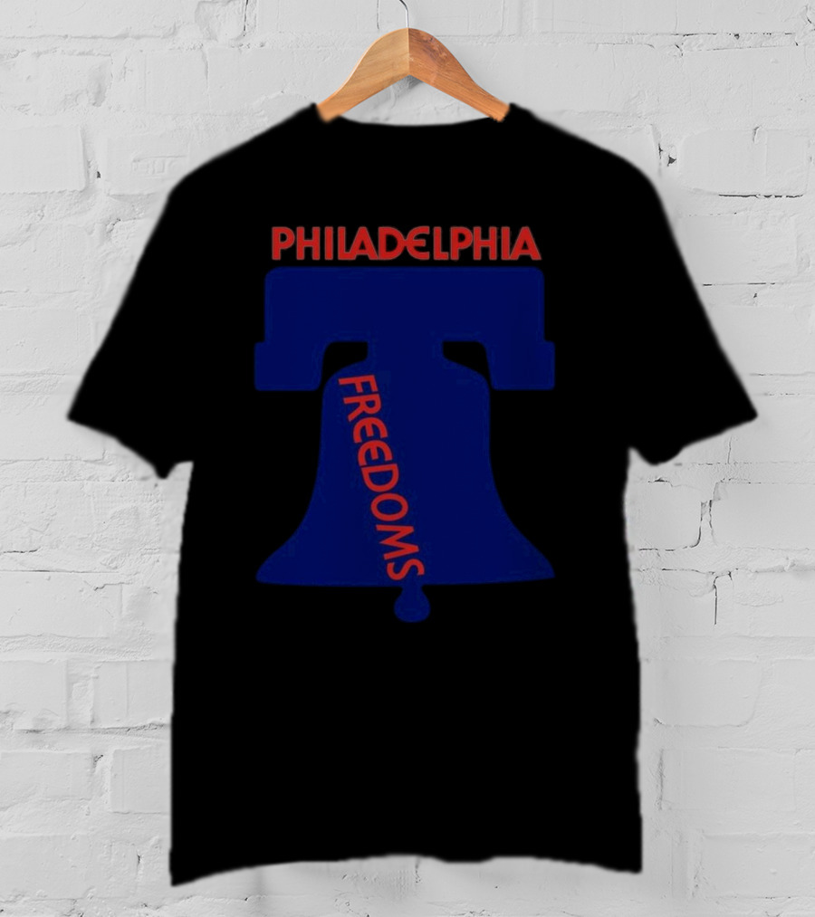 Philadelphia Freedoms Liberty Bell T-Shirt