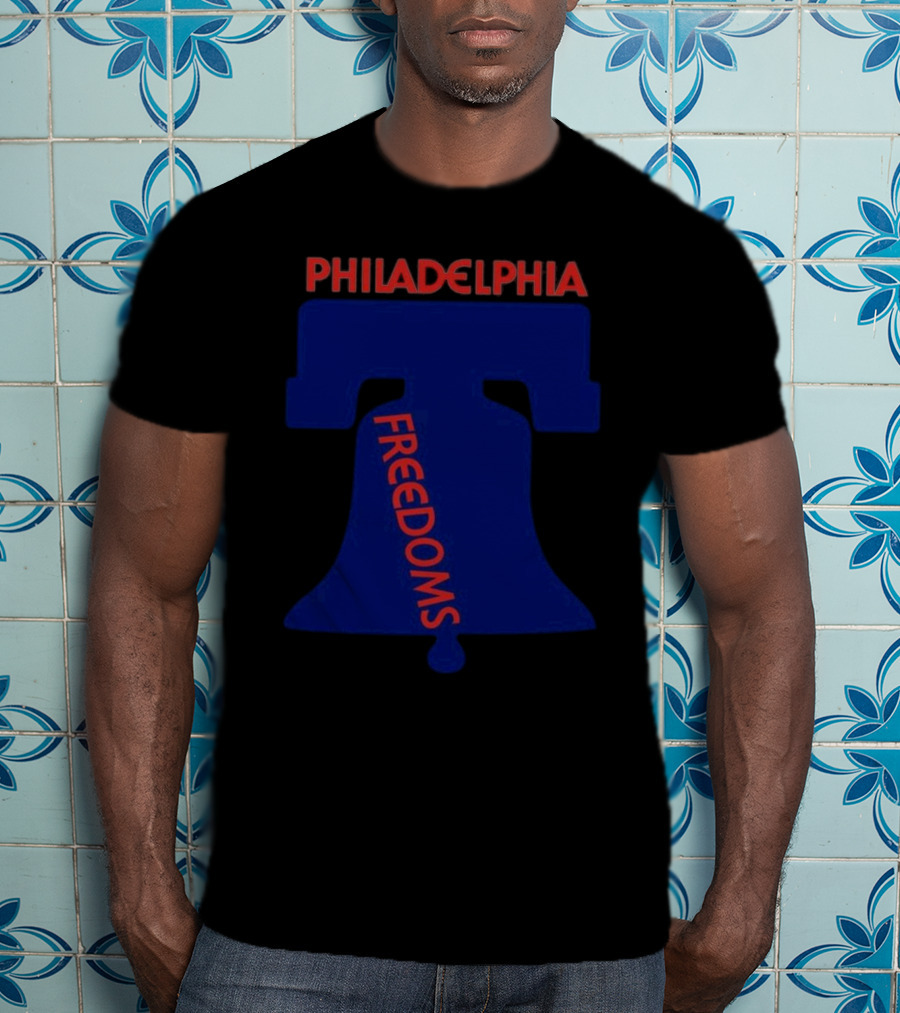 Philadelphia Freedoms Liberty Bell T-Shirt