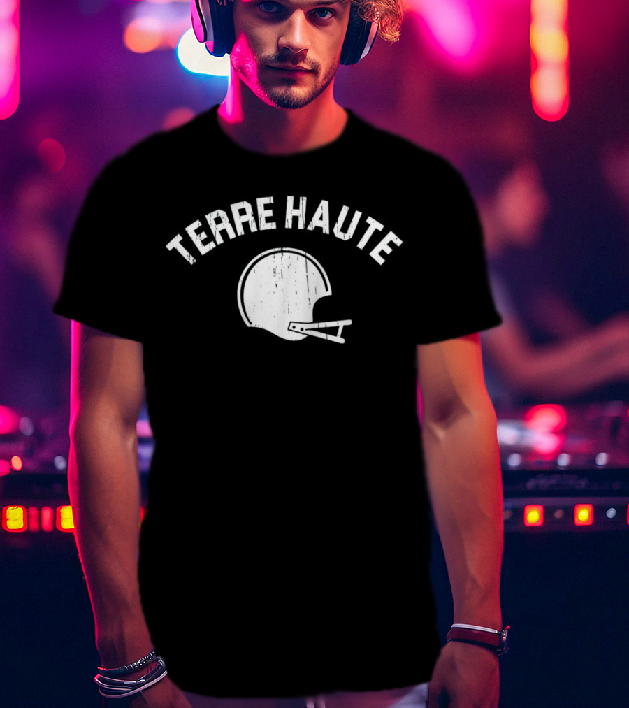 TERRE HAUTE Football Helmet Classic T-Shirt