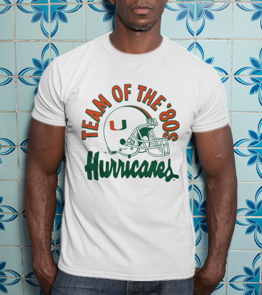 Team Of The ‘80S Hurricanes Miami Football T-Shirt