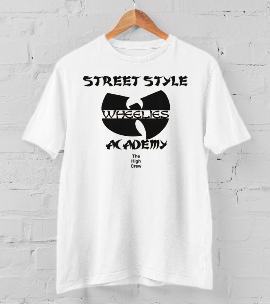 Street Style Wheelies Academy The High Crew T-Shirt