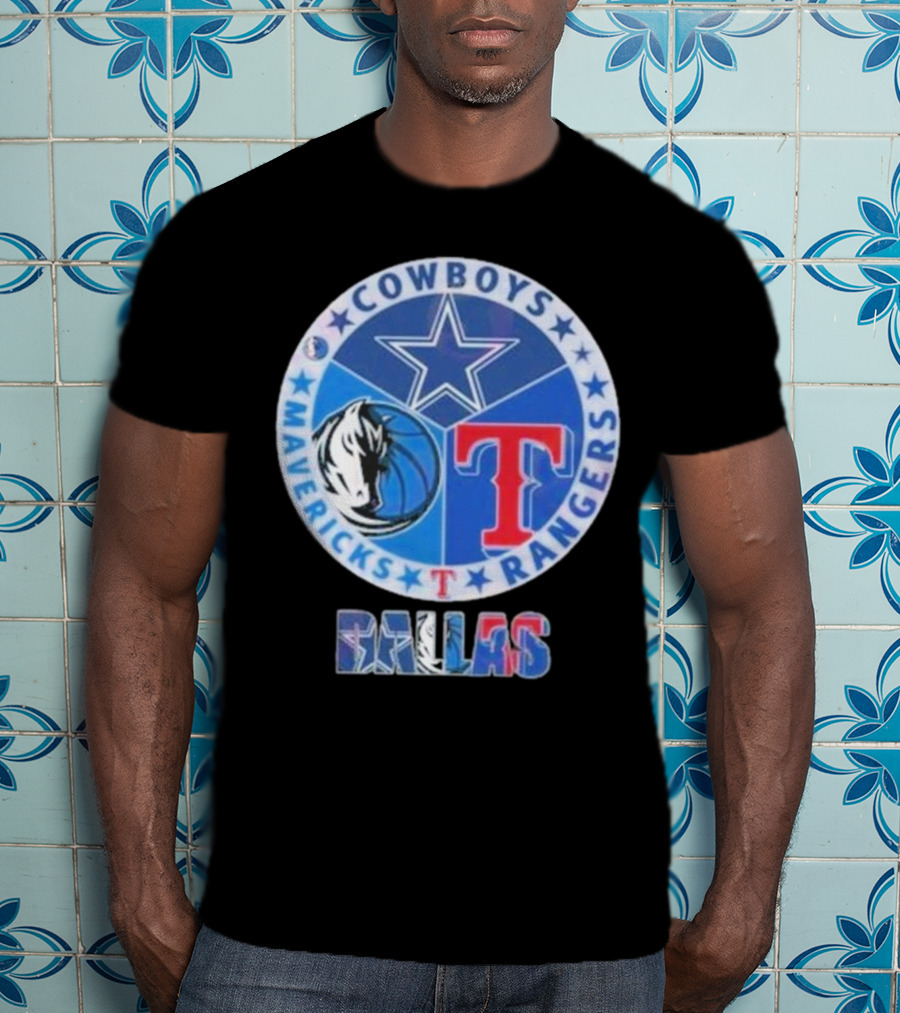 Dallas Cowboys Mavericks Rangers T-Shirt
