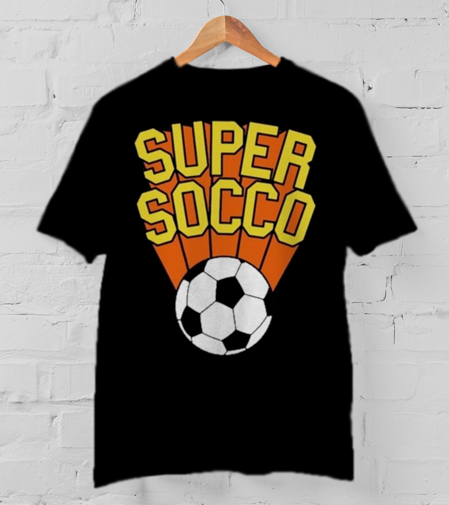 Super Socco Soccer Ball Burst T-Shirt