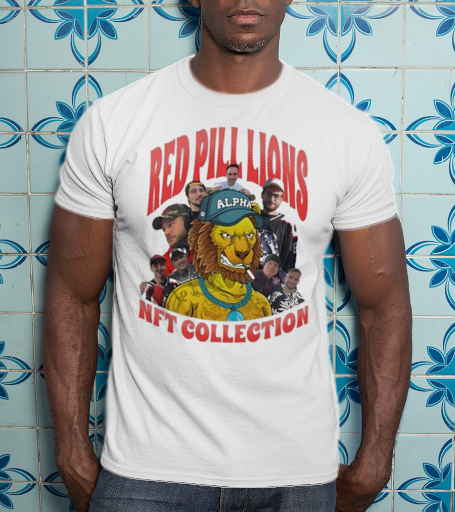 Red Pill Lions NFT Collection Alpha T-Shirt
