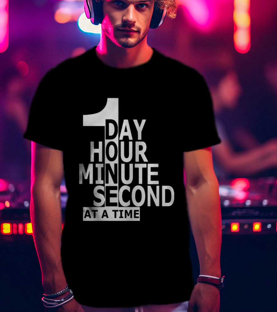 1 Day Hour Minute Second At A Time T-Shirt