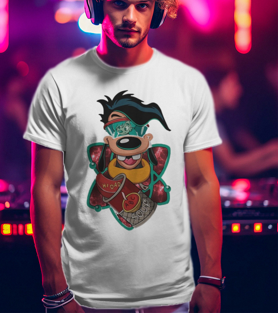 Hi Dad Goofy ABC Soup Can T-Shirt
