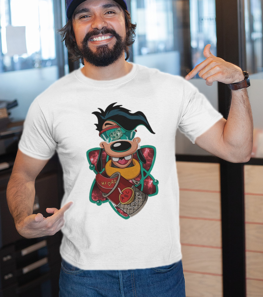 Hi Dad Goofy ABC Soup Can T-Shirt