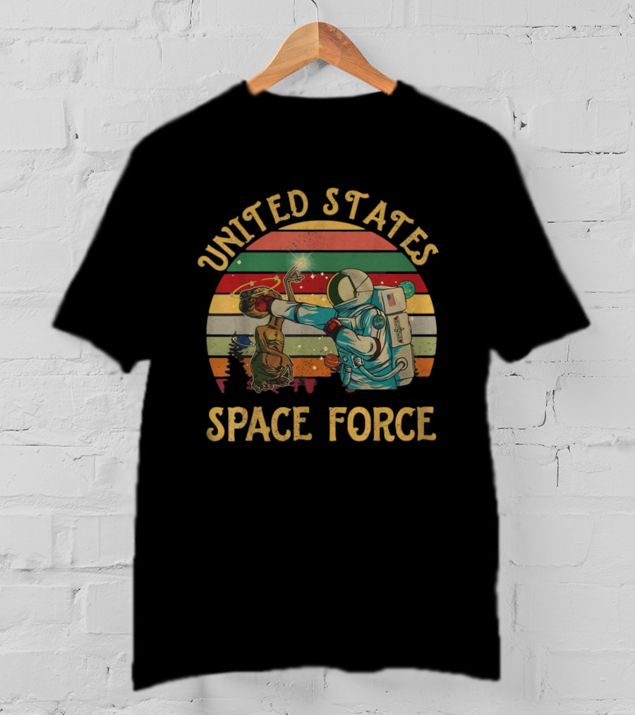 United States Space Force Alien Astronaut Encounter T-Shirt