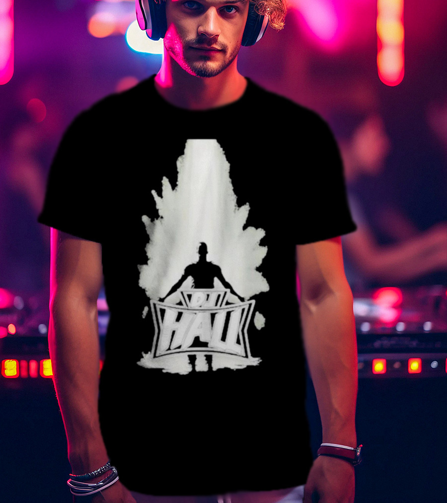 Demand The Spotlight DJ Hall T-Shirt